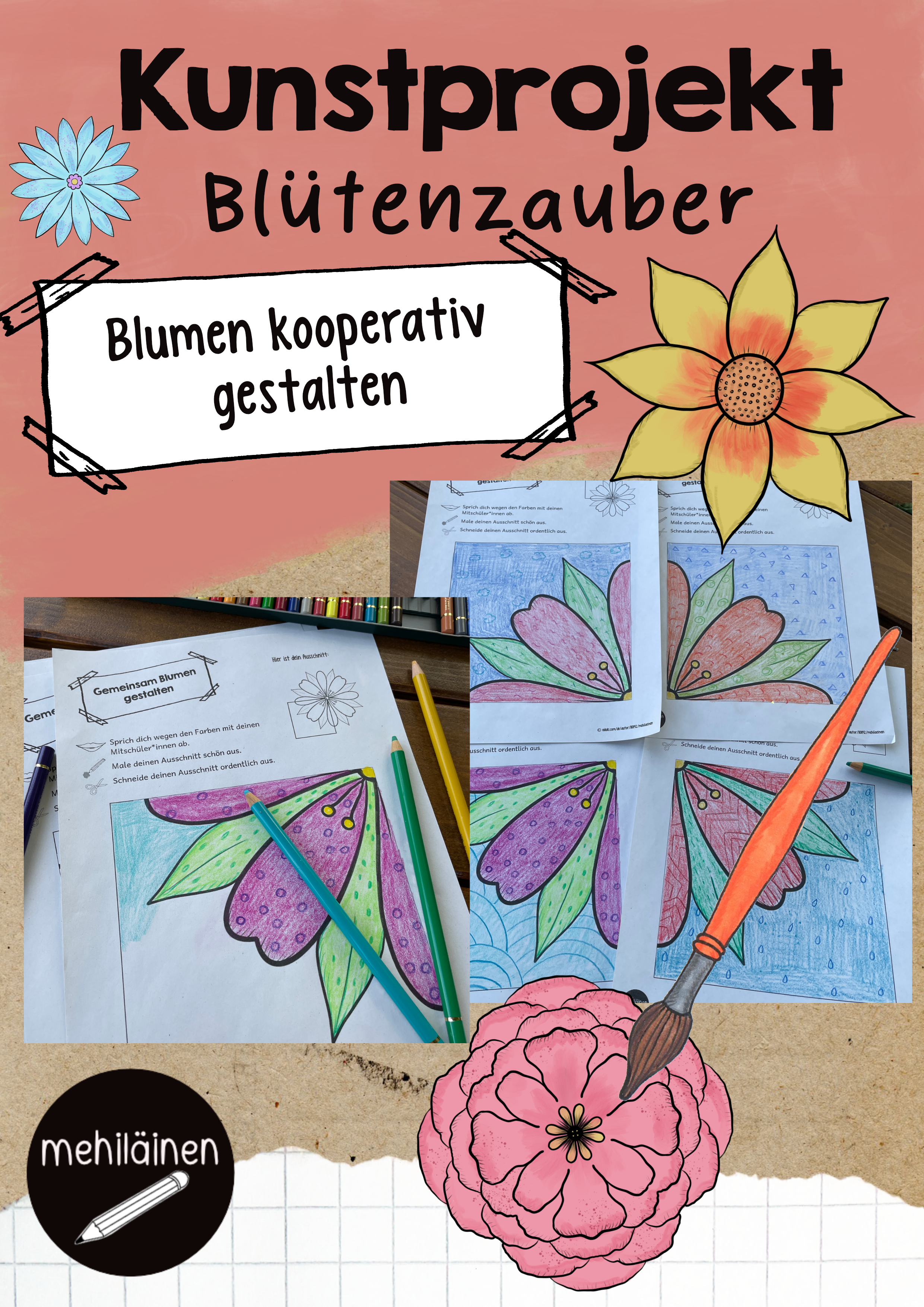 Kunstprojekt Blütenzauber